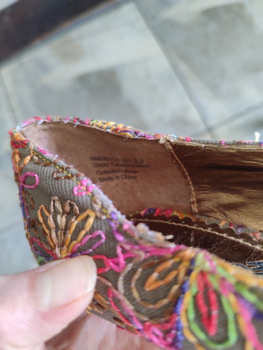 RARE Collectible Naughty Monkey Vintage Y2K Tapestry Pumps Size 8.5 - Picture 10 of 12